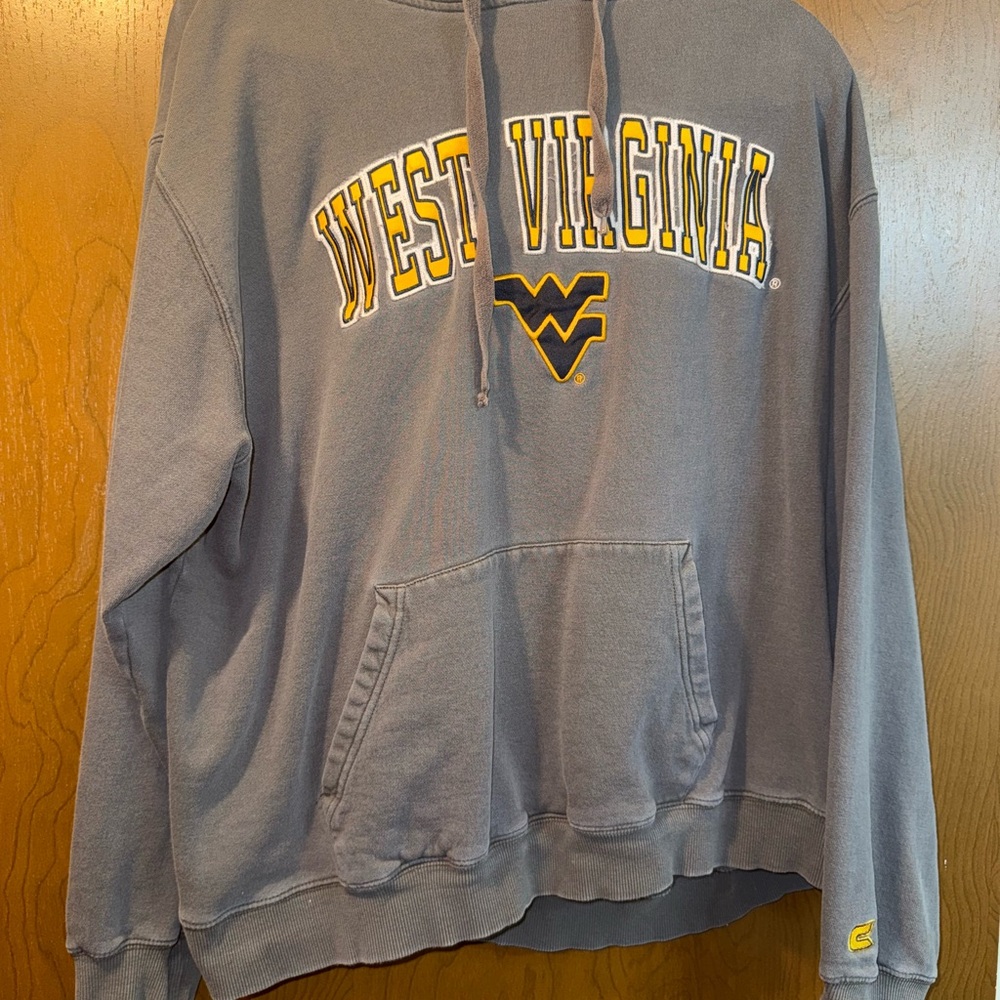 West Virginia Gray Hoodie